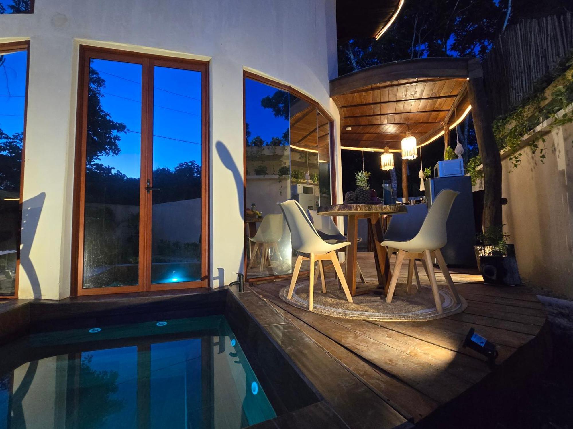 Villa Con Jacuzzi En Bacalar New Translation Exteriér fotografie